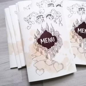 Menu w stylu Harrego Pottera