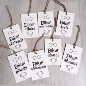 Zawieszki na alkohol w stylu Harrego Pottera