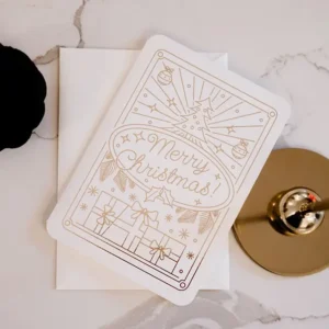 eleganckie kartki bożonarodzeniowe dla firrmy