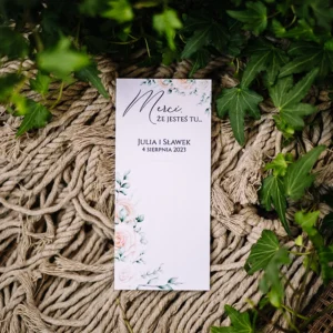 podziekowania na czekoladkę merci, kartoniki na czekoladkę