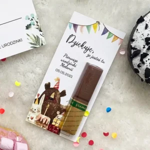 kartonik na czekoladkę merci