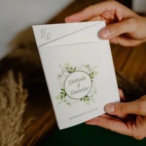 nietypowe zaproszenia ślubne Kraków i okolice