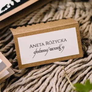 winietka weselna w klimacie powieści Tolkiena Władca Pierścieni