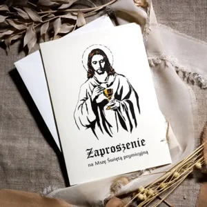 zaproszenia na święcenia kapłańskie prezbiterat prymicje Kraków i okolice szybka realizacja Jezus eucharystyczne