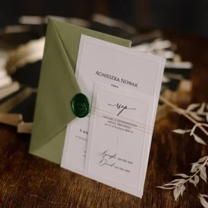 eleganckie zaproszenia ślubne z ekspresowym czasem realizacji